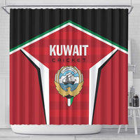 Kuwait Cricket Shower Curtain Go Champions