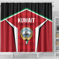 Kuwait Cricket Shower Curtain Go Champions