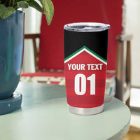 Custom Kuwait Cricket Tumbler Cup Go Champions - Wonder Print Shop