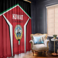 Kuwait Cricket Window Curtain Go Champions - Wonder Print Shop