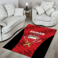 Bahrain Cricket Area Rug Come On Team Bahrain - Wonder Print Shop