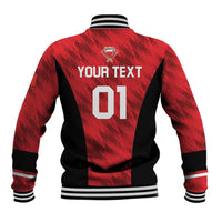 Custom Bahrain Cricket Baseball Jacket Come On Team Bahrain - Wonder Print Shop