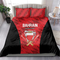 Bahrain Cricket Bedding Set Come On Team Bahrain - Wonder Print Shop