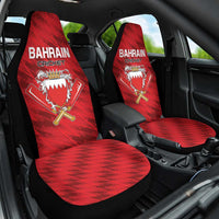Bahrain Cricket Car Seat Cover Come On Team Bahrain - Wonder Print Shop