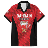 Custom Bahrain Cricket Family Matching Puletasi and Hawaiian Shirt Come On Team Bahrain - Wonder Print Shop