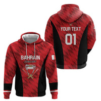 Custom Bahrain Cricket Hoodie Come On Team Bahrain - Wonder Print Shop