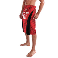 Custom Bahrain Cricket Lavalava Come On Team Bahrain - Wonder Print Shop