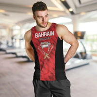 Custom Bahrain Cricket Men Tank Top Come On Team Bahrain - Wonder Print Shop