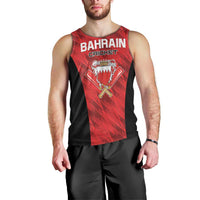 Custom Bahrain Cricket Men Tank Top Come On Team Bahrain - Wonder Print Shop