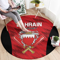 Bahrain Cricket Round Carpet Come On Team Bahrain