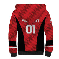 Custom Bahrain Cricket Sherpa Hoodie Come On Team Bahrain - Wonder Print Shop