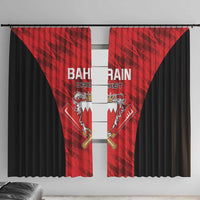 Bahrain Cricket Window Curtain Come On Team Bahrain - Wonder Print Shop