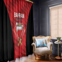 Bahrain Cricket Window Curtain Come On Team Bahrain - Wonder Print Shop
