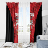Bahrain Cricket Window Curtain Come On Team Bahrain - Wonder Print Shop