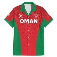 Custom Oman Cricket Family Matching Mermaid Dress and Hawaiian Shirt Team Oman Come On - Wonder Print Shop