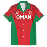 Custom Oman Cricket Family Matching Off Shoulder Maxi Dress and Hawaiian Shirt Team Oman Come On - Wonder Print Shop