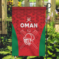 Oman Cricket Garden Flag Team Oman Come On - Wonder Print Shop