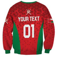Custom Oman Cricket Sweatshirt Team Oman Come On - Wonder Print Shop