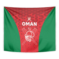 Oman Cricket Tapestry Team Oman Come On - Wonder Print Shop