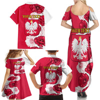 Poland Constitution Day 2024 Family Matching Summer Maxi Dress and Hawaiian Shirt Polska Swieto Konstytucji 3 Maja - Wonder Print Shop