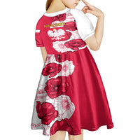 Poland Constitution Day 2024 Kid Short Sleeve Dress Polska Swieto Konstytucji 3 Maja - Wonder Print Shop
