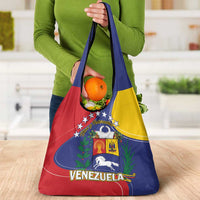 Venezuela Grocery Bag Coat Of Arms Curve Style