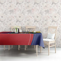 Venezuela Tablecloth Coat Of Arms Curve Style