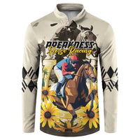 Personalized Preakness Horse Racing Button Sweatshirt Middle Jewel