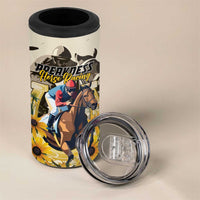 Personalized Preakness Horse Racing 4 in 1 Can Cooler Tumbler Middle Jewel