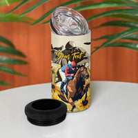 Personalized Preakness Horse Racing 4 in 1 Can Cooler Tumbler Middle Jewel