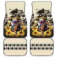 Preakness Horse Racing Car Mats Middle Jewel
