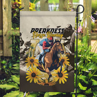 Preakness Horse Racing Garden Flag Middle Jewel
