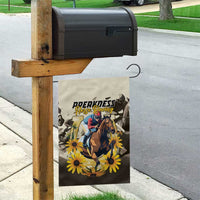 Preakness Horse Racing Garden Flag Middle Jewel