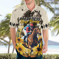 Personalized Preakness Horse Racing Hawaiian Shirt Middle Jewel