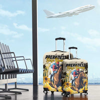 Preakness Horse Racing Luggage Cover Middle Jewel