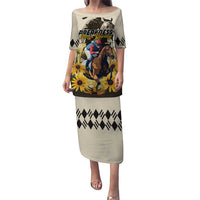 Personalized Preakness Horse Racing Puletasi Middle Jewel