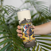 Personalized Preakness Horse Racing Skinny Tumbler Middle Jewel