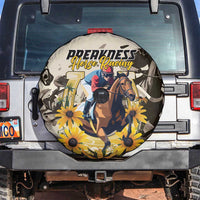 Preakness Horse Racing Spare Tire Cover Middle Jewel