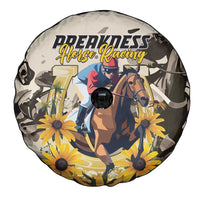 Preakness Horse Racing Spare Tire Cover Middle Jewel