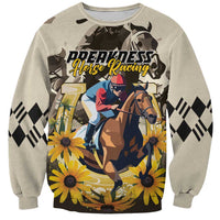 Personalized Preakness Horse Racing Sweatshirt Middle Jewel