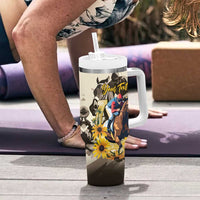 Personalized Preakness Horse Racing Tumbler With Handle Middle Jewel