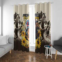 Preakness Horse Racing Window Curtain Middle Jewel