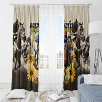 Preakness Horse Racing Window Curtain Middle Jewel