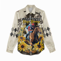 Personalized Preakness Horse Racing Women Casual Shirt Middle Jewel