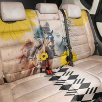 Preakness Horse Racing Back Car Seat Cover Run for the Black Eyed Susans