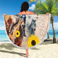 Preakness Horse Racing Beach Blanket Run for the Black Eyed Susans
