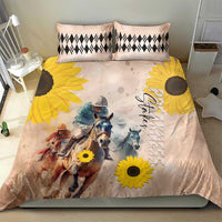 Preakness Horse Racing Bedding Set Run for the Black Eyed Susans