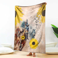 Preakness Horse Racing Blanket Run for the Black Eyed Susans