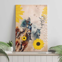 Preakness Horse Racing Canvas Wall Art Run for the Black Eyed Susans
