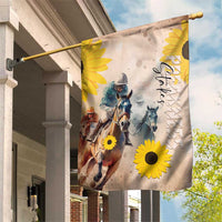 Preakness Horse Racing Garden Flag Run for the Black Eyed Susans